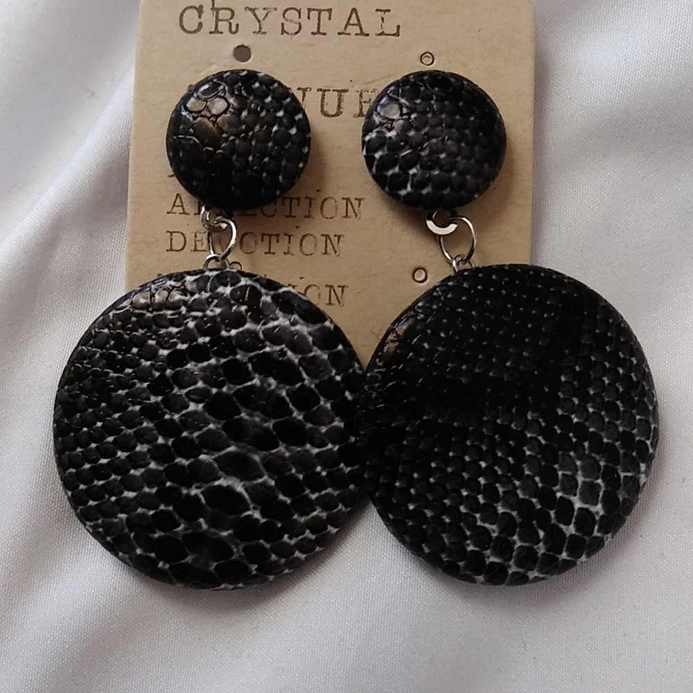 Button Earrings
